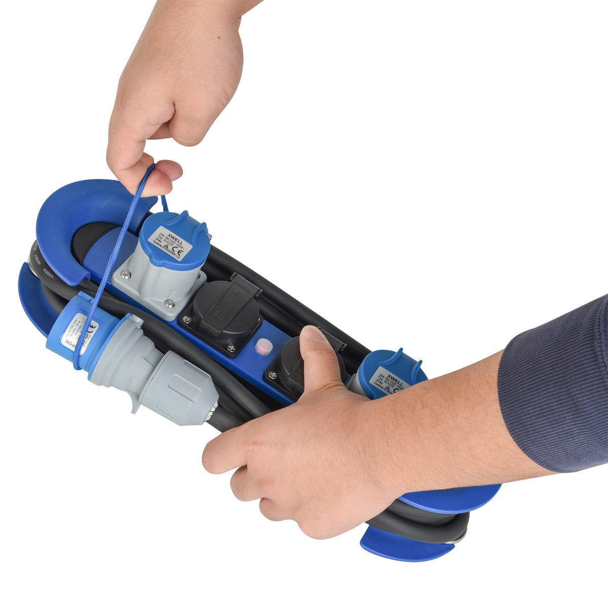 Prese Industriali 3 Poli Con Coperchio - Adattatore Per Camper, Barche E Cantieri - Foto 6