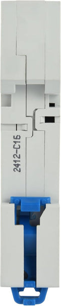 Interruttore Magnetotermico 2A/16A/16A/20A/25A/32A, curva C (protezione ottimale contro sovracorrenti e cortocircuiti), 1P+N, 4,5kA, 240V, certificati CE, KEMA-KEUR, e UKCA