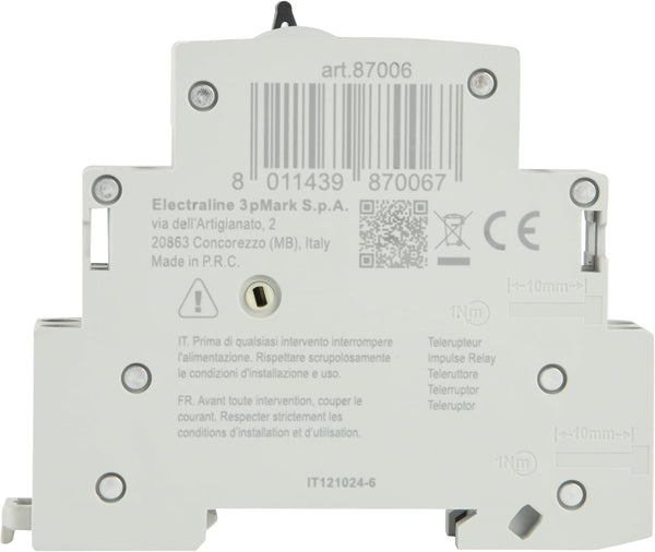 Interrutore a Rele, Teleruttore 16A, 230V, 1NO