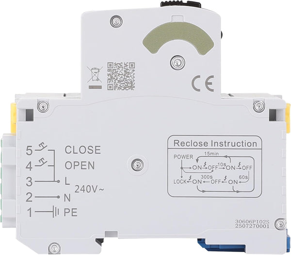 Interruttore differenziale, 40A, sensibilità 30mA Monofase, tipo F (ideale per apparecchiature elettroniche e inverter)