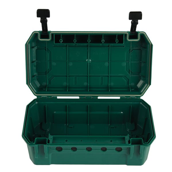 Electraline 300183 Scatola di Protezione Stagna IP54 Large vuota, Scatola Organizzatore Cavi 5 uscite per cavi (da 7,5 mm a 12,4 mm), Possibilità di fissaggio a parete, Dimensioni 320x180x126 mm