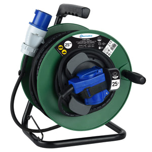 Adattatore Da Schuko A Spina CEE 2P+T - Cavo Gomma IP44 30cm, Per Camper, Barca, Cantiere - Foto 9