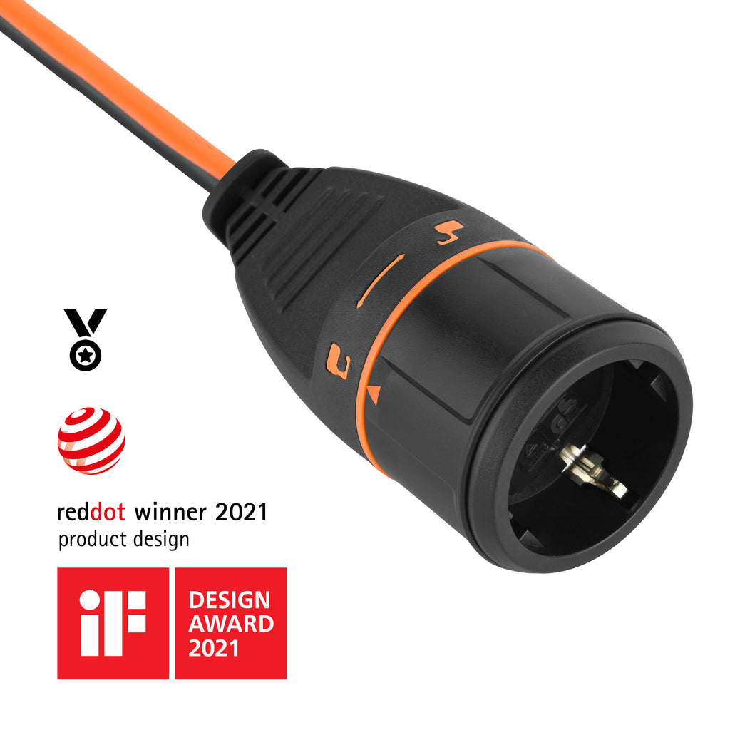 OR-AE-13157(GS) Avvolgicavo Per Esterni Cavo Di 30M 4